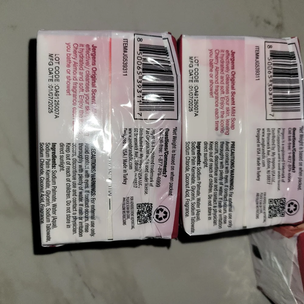 Jergens Cherry Almond Soap